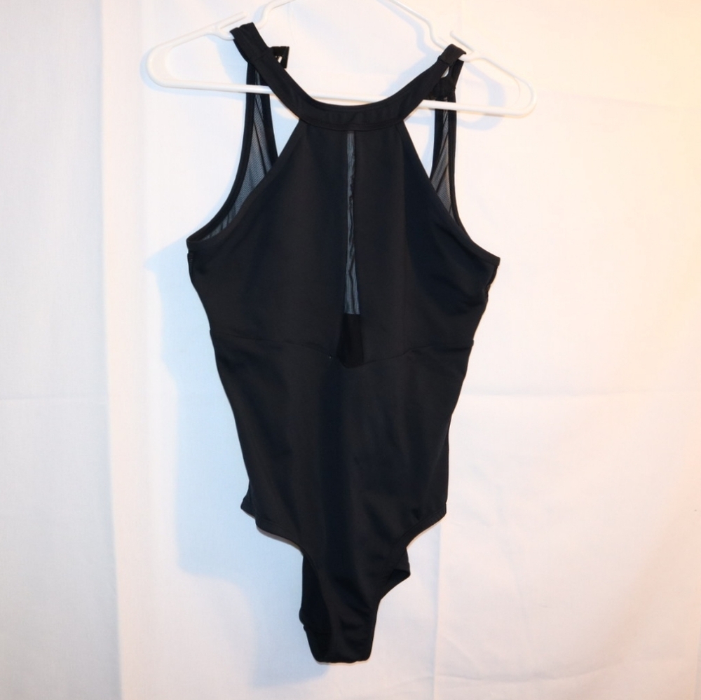 Strut Stuff Black Body Suit Size 14 - Picture 2 of 9